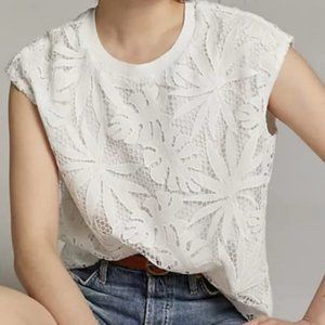 Anthropologoe Corylyncarlter Tina Lace Blouse